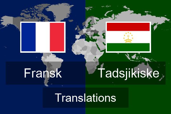  Tadsjikiske Translations