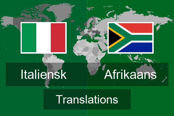  Afrikaans Translations