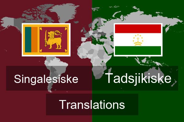  Tadsjikiske Translations