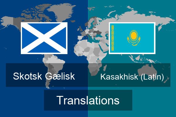  Kasakhisk (Latin) Translations