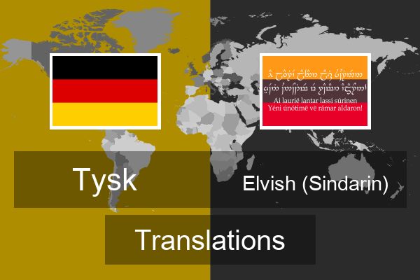  Elvish (Sindarin) Translations