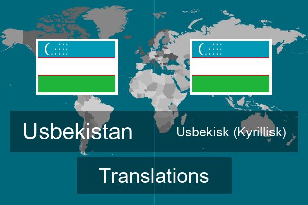  Usbekisk (Kyrillisk) Translations