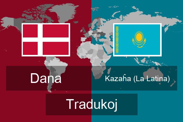  Kazaĥa (La Latina) Tradukoj