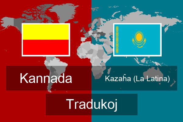  Kazaĥa (La Latina) Tradukoj