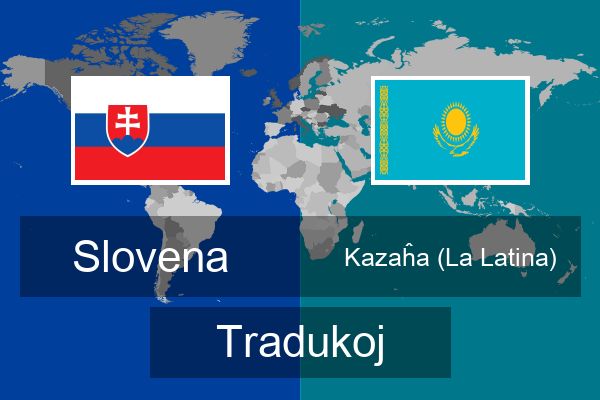  Kazaĥa (La Latina) Tradukoj