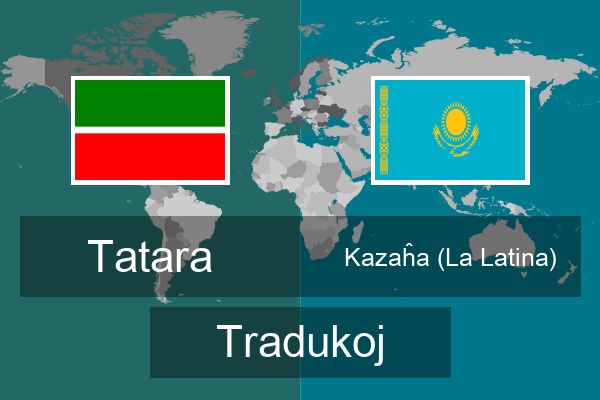  Kazaĥa (La Latina) Tradukoj