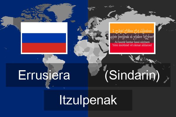  (Sindarin) Itzulpenak
