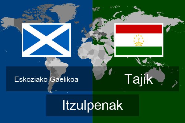  Tajik Itzulpenak