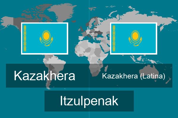  Kazakhera (Latina) Itzulpenak