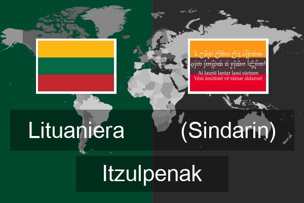  (Sindarin) Itzulpenak
