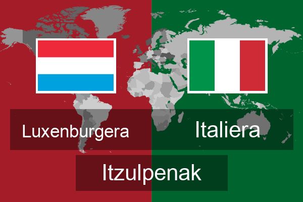  Italiera Itzulpenak