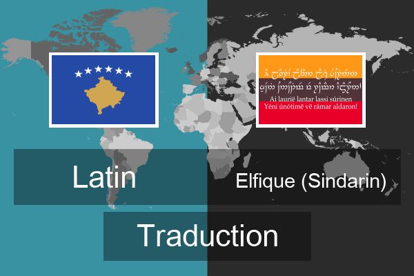  Elfique (Sindarin) Traduction