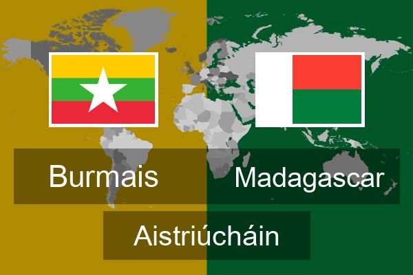  Madagascar Aistriúcháin