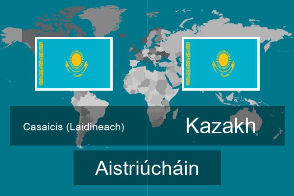  Kazakh Aistriúcháin