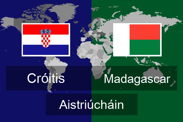  Madagascar Aistriúcháin