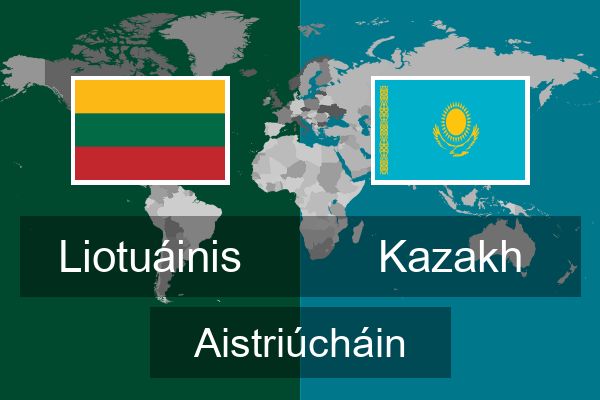  Kazakh Aistriúcháin