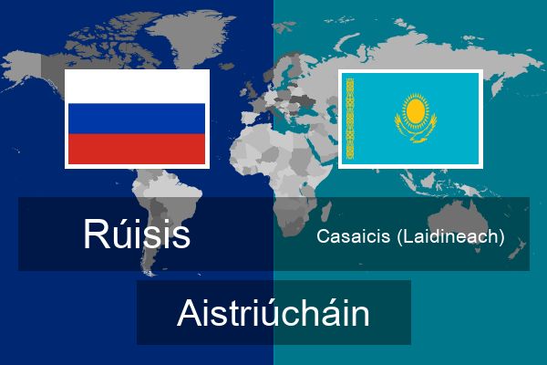  Casaicis (Laidineach) Aistriúcháin