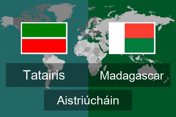  Madagascar Aistriúcháin