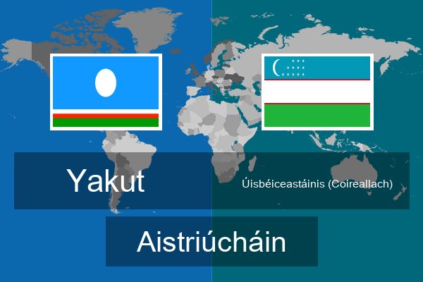  Úisbéiceastáinis (Coireallach) Aistriúcháin