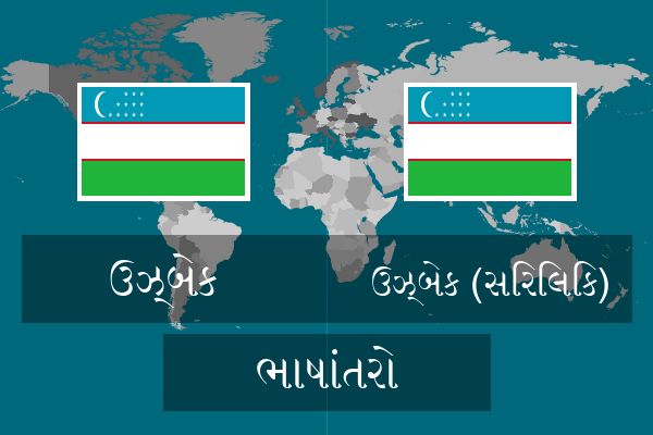  ઉઝ્બેક (સિરિલિક) ભાષાંતરો
