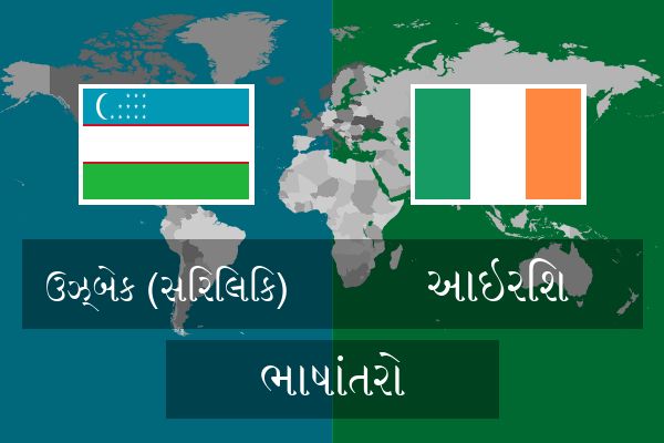  આઇરિશ ભાષાંતરો