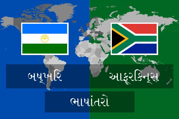  આફ્રિકન્સ ભાષાંતરો