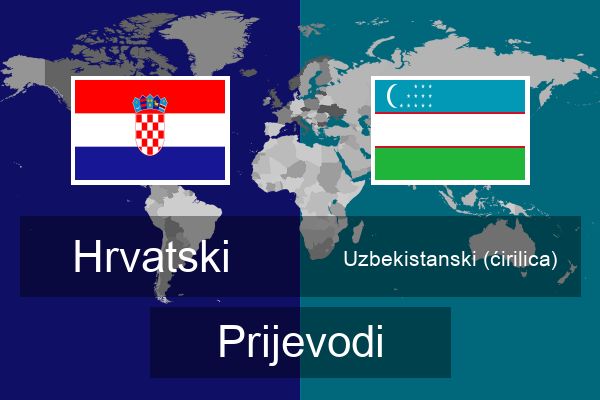  Uzbekistanski (ćirilica) Prijevodi