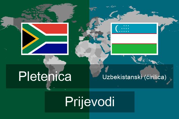  Uzbekistanski (ćirilica) Prijevodi