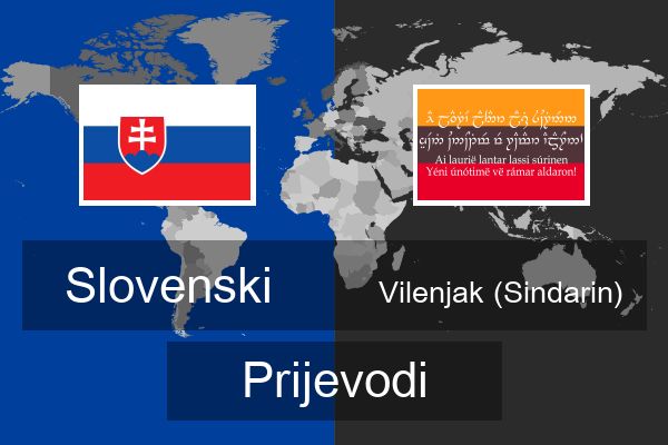  Vilenjak (Sindarin) Prijevodi