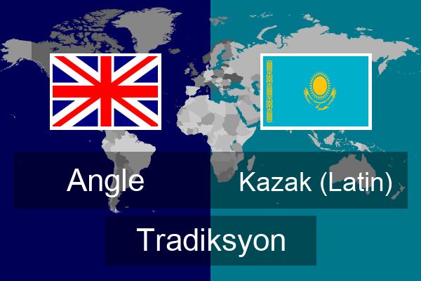  Kazak (Latin) Tradiksyon