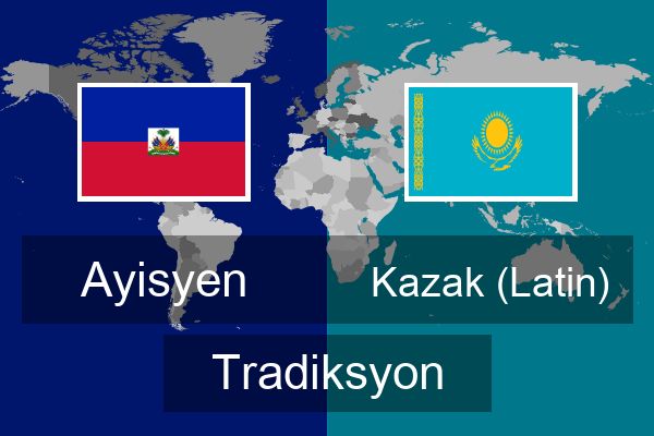  Kazak (Latin) Tradiksyon