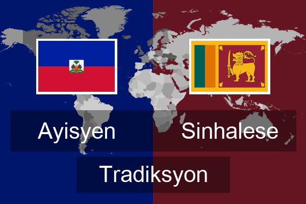  Sinhalese Tradiksyon