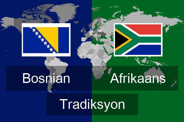  Afrikaans Tradiksyon