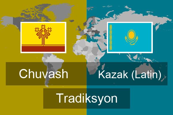  Kazak (Latin) Tradiksyon