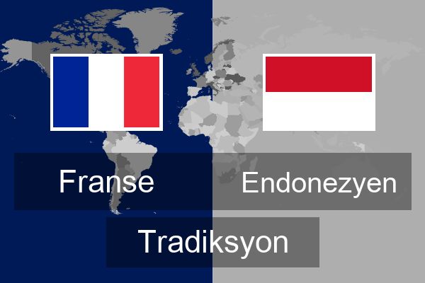  Endonezyen Tradiksyon