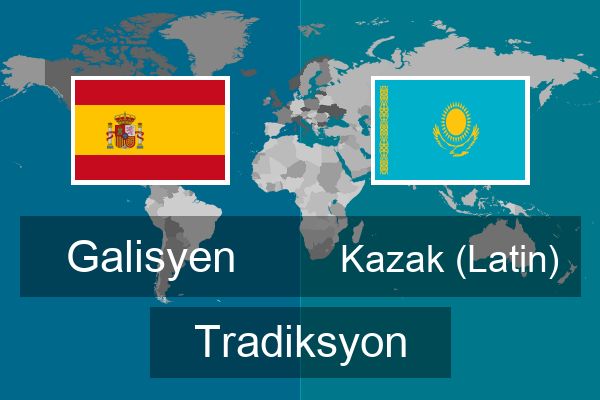  Kazak (Latin) Tradiksyon