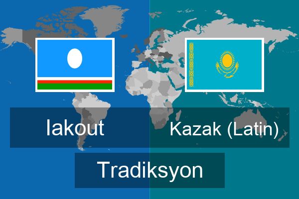  Kazak (Latin) Tradiksyon