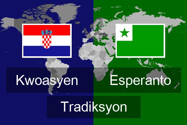  Esperanto Tradiksyon