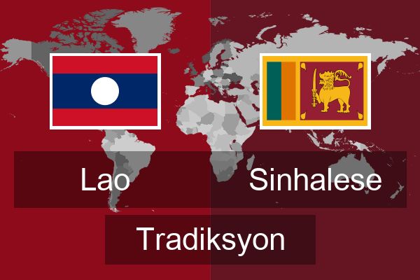  Sinhalese Tradiksyon