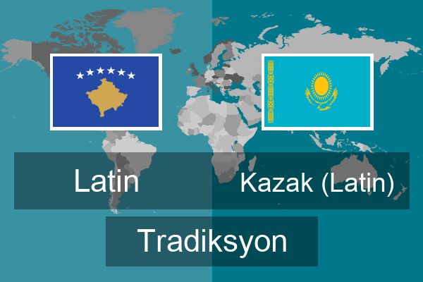  Kazak (Latin) Tradiksyon