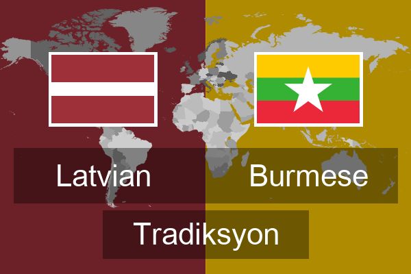  Burmese Tradiksyon
