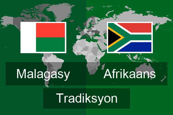  Afrikaans Tradiksyon