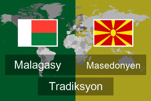  Masedonyen Tradiksyon