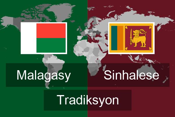  Sinhalese Tradiksyon