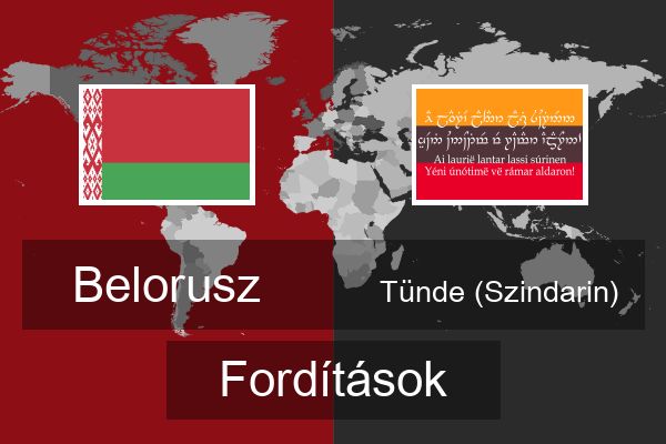  Tünde (Szindarin) Fordítások