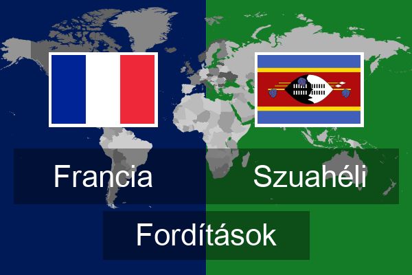  Szuahéli Fordítások