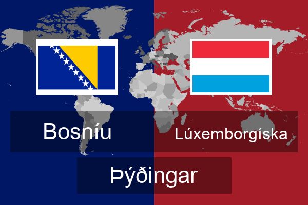  Lúxemborgíska Þýðingar