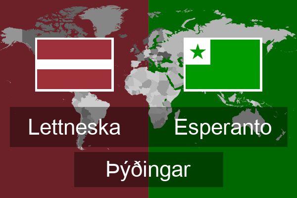  Esperanto Þýðingar