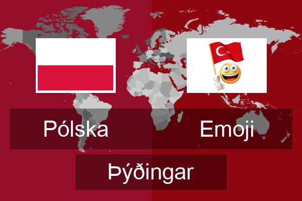  Emoji Þýðingar