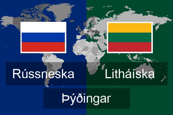  Litháíska Þýðingar